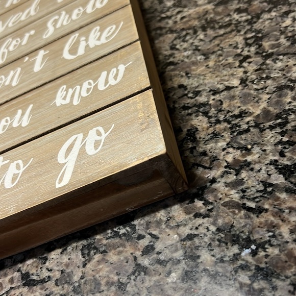 Our house Sign - Picture 6 of 7